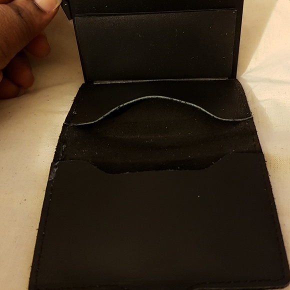 SOLD RFID Slim Faux Leather Card Wallet - Picture 8 of 8